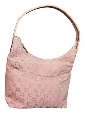 Gucci monogram shoulder bag pink